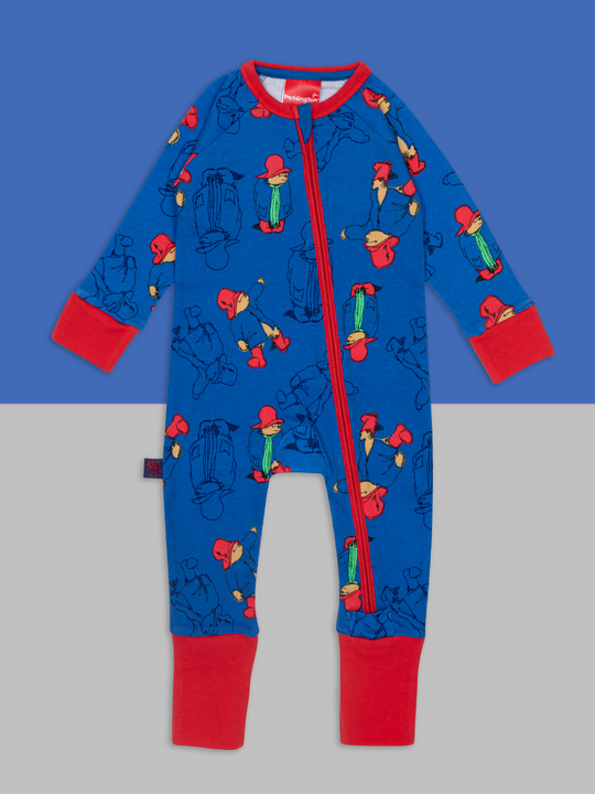 Paddington Bear Out and About Zip-Up Romper