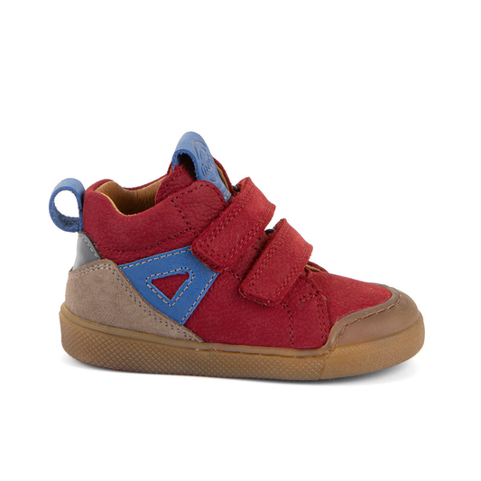 Rosario Red Leather Hi Top Boot