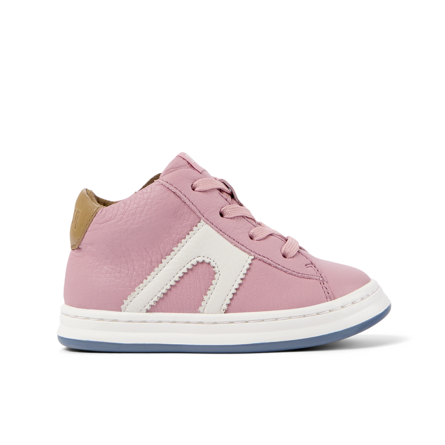 Runner Four Pink Leather First Walking Shoe