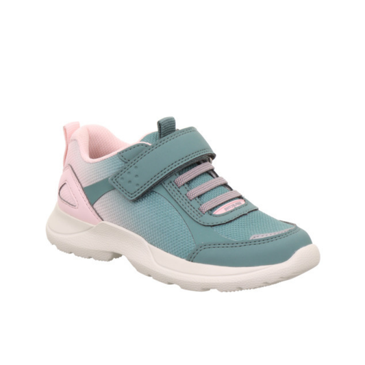 Rush Rose Pink/Pale Green Girls Trainer
