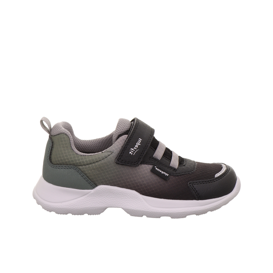 Rush Waterproof Black Green Trainer