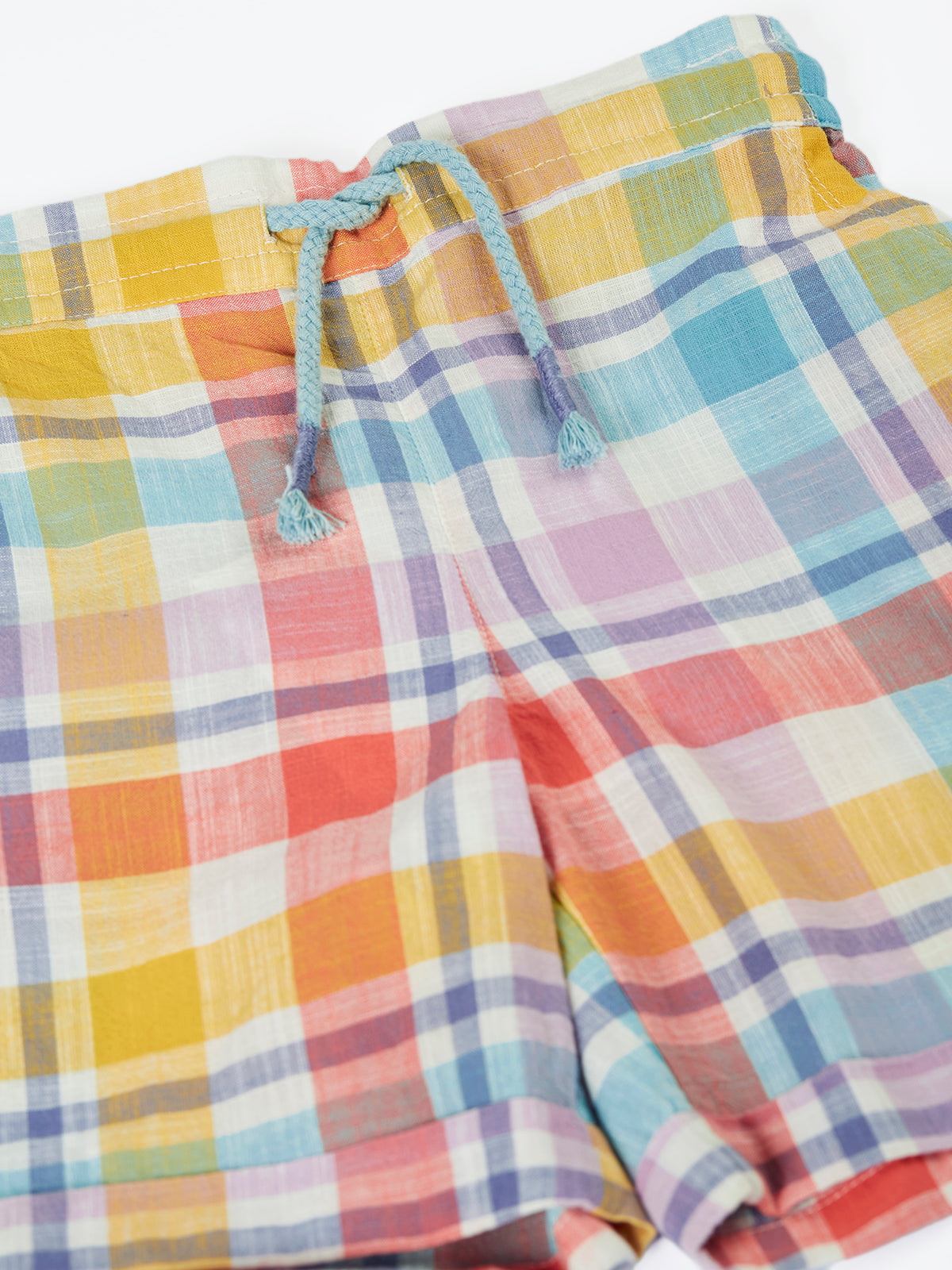 Archie Slub Shorts Springtime Check