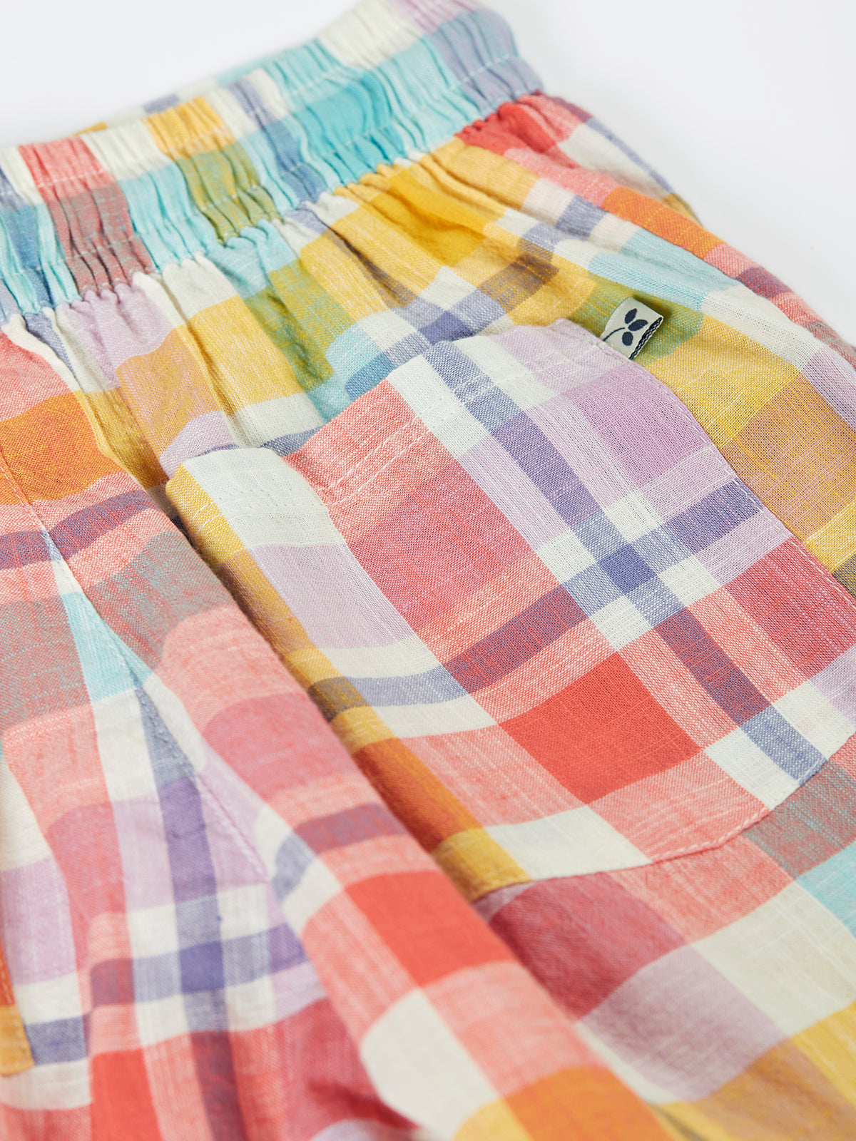Archie Slub Shorts Springtime Check