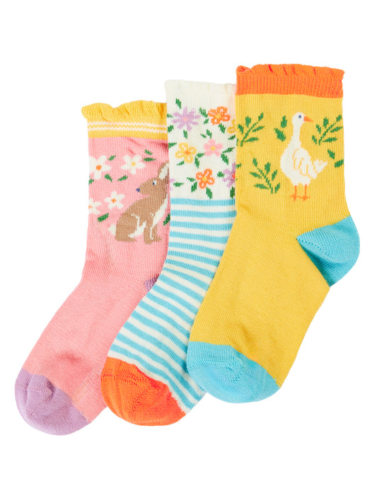 Freya Frilled Socks 3 Pack