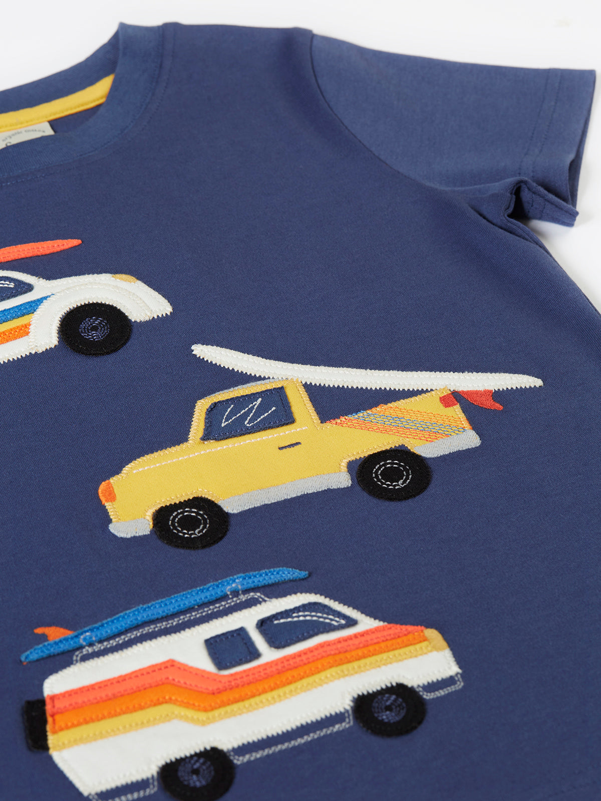 Carsen Vehicles Applique T-Shirt
