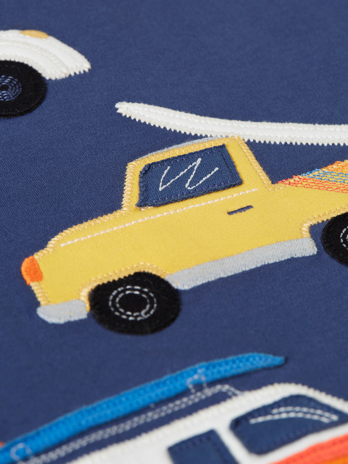 Carsen Vehicles Applique T-Shirt