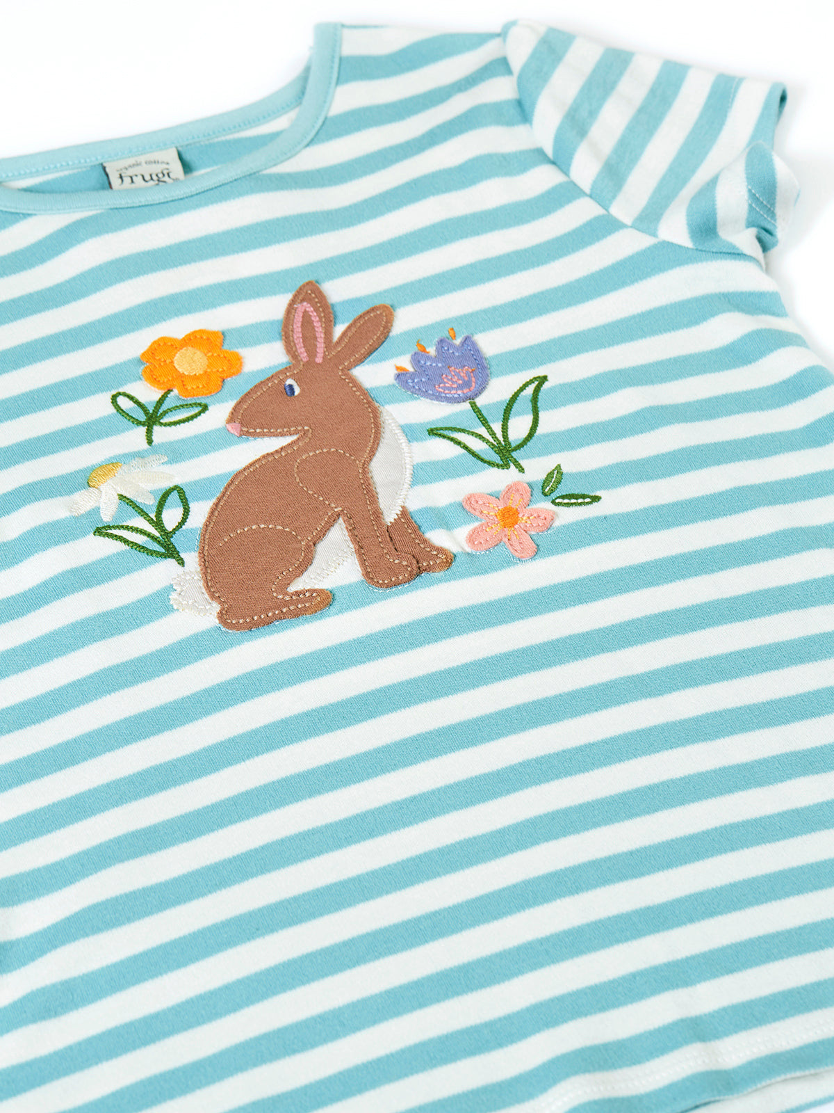 Lindsey T-Shirt Blue Stripe Rabbit