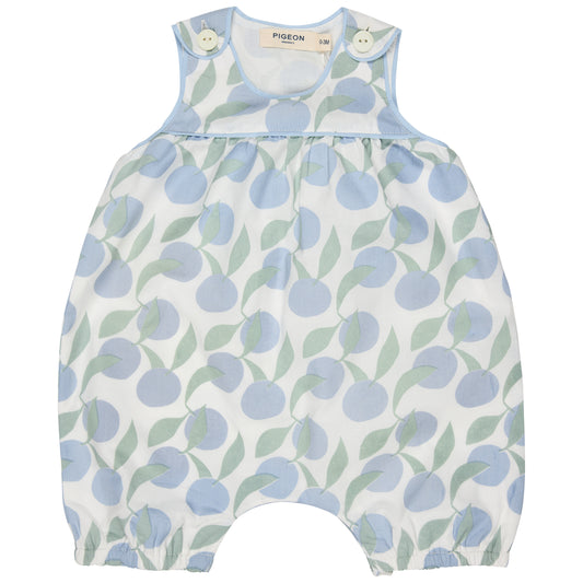 Baby Playsuit Oranges Blue