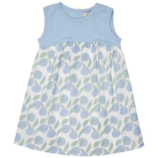 Easy Summer Dress Oranges Blue