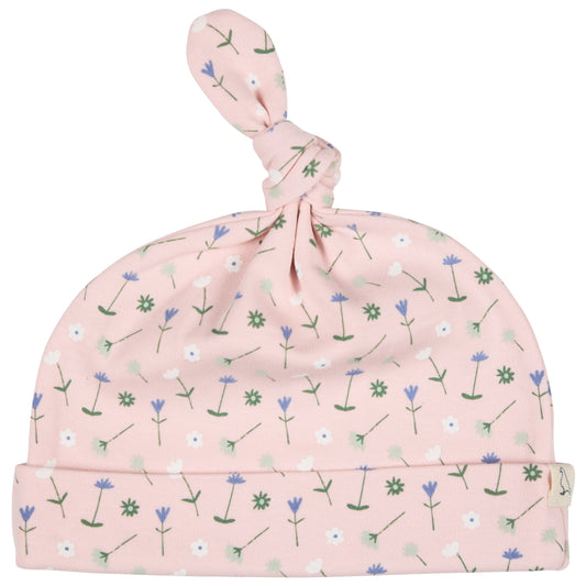 Knotted Hat Flowers Pink