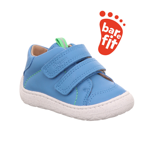 Saturnus Barefoot Blue Leather First Shoe