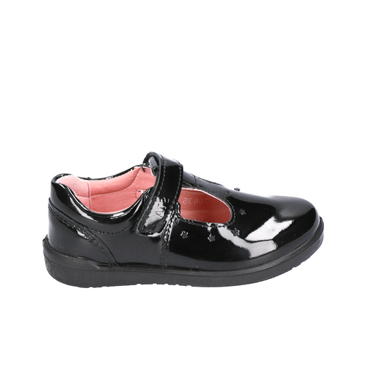 Scarlett Patent Leather T-bar Girls School Shoe