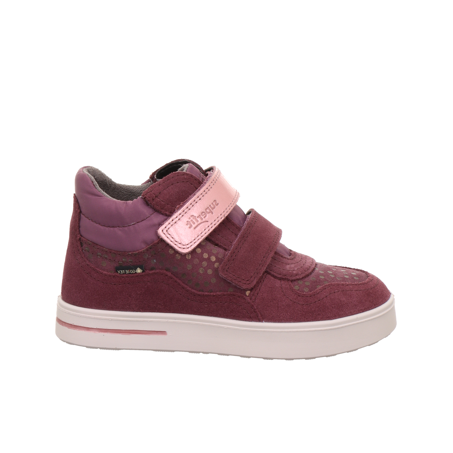 Stella Burgundy Speckle Waterproof Warm Lined Suede Boot