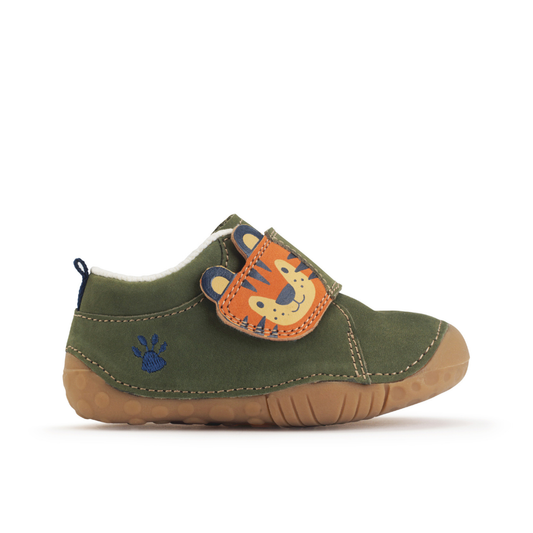 Cub Khaki Nubuk Tiger Pre Walker