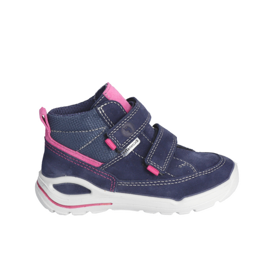 Skip Waterproof Girls Boot Navy/Pink