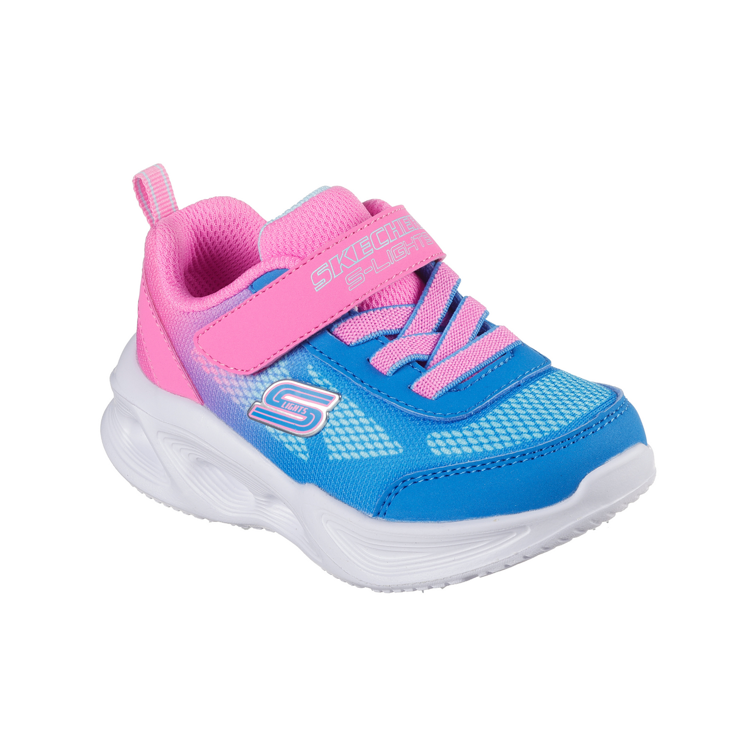 Sola Glow Pink Blue Infant Light Up Trainer