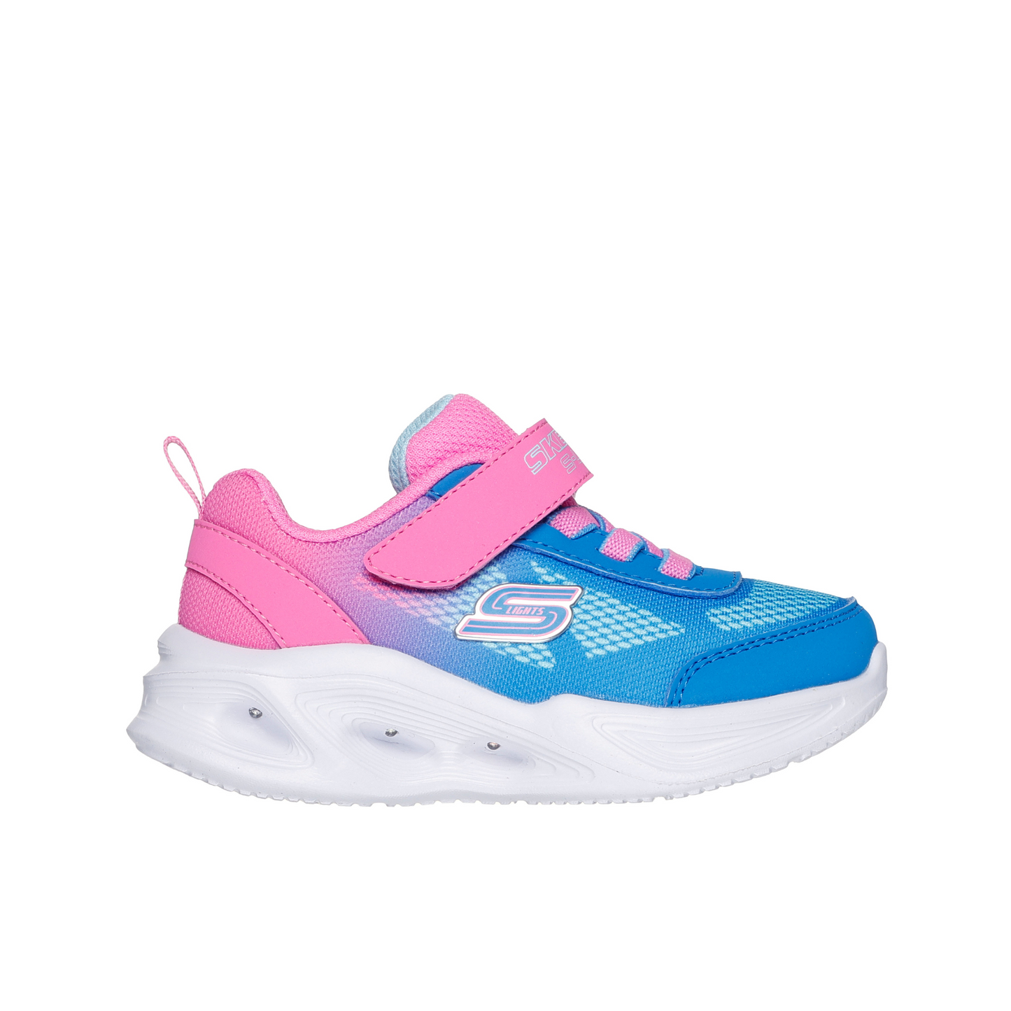 Sola Glow Pink Blue Infant Light Up Trainer