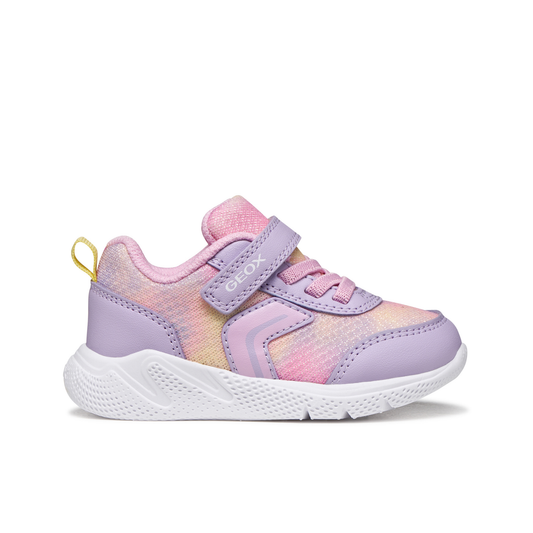 Sprintye Infant Girls Lilac/Pink Trainer