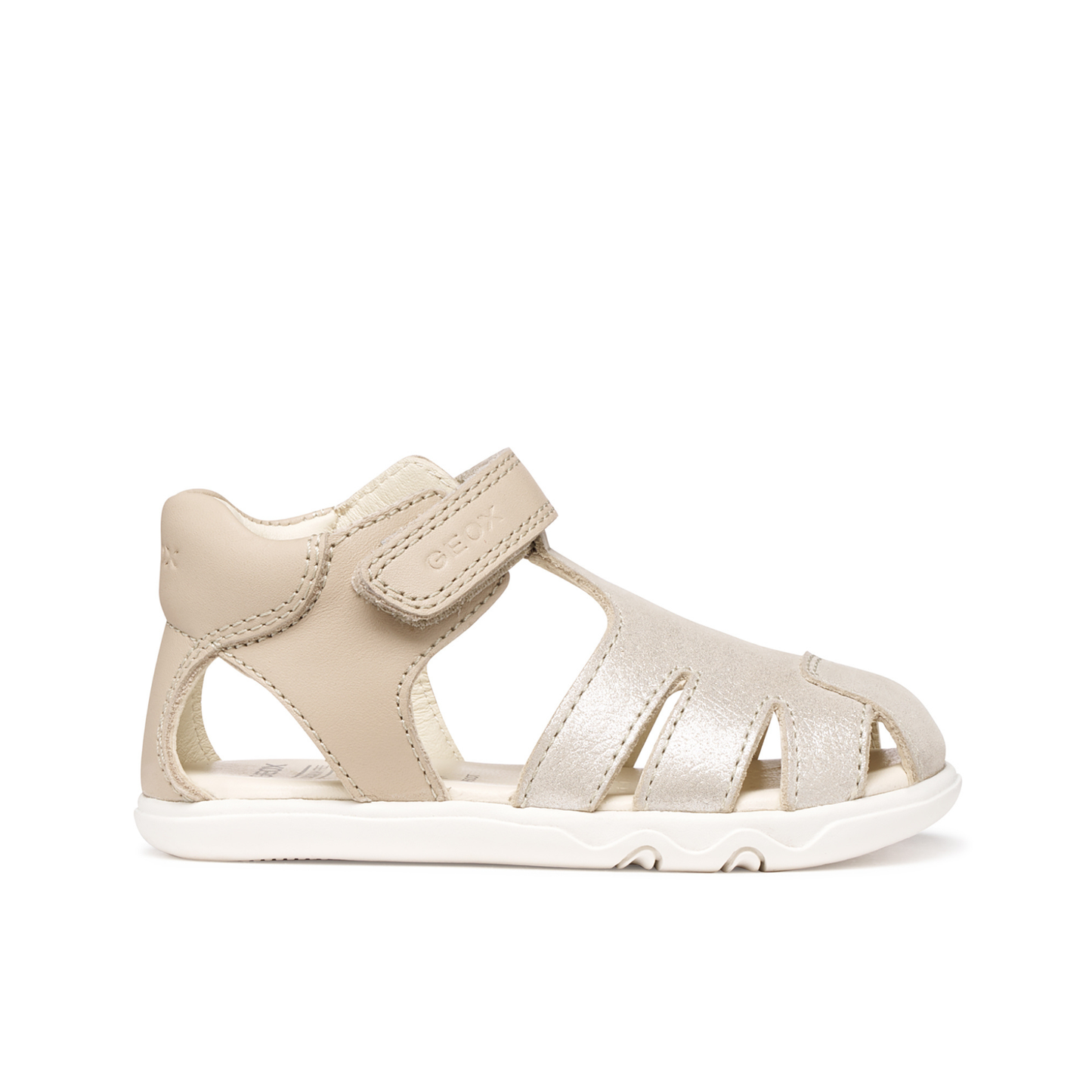 Baby Steppieup Barefoot Beige Leather Sandal