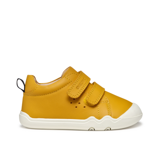 Baby Steppieup Barefoot Ochre Yellow Leather First Shoe