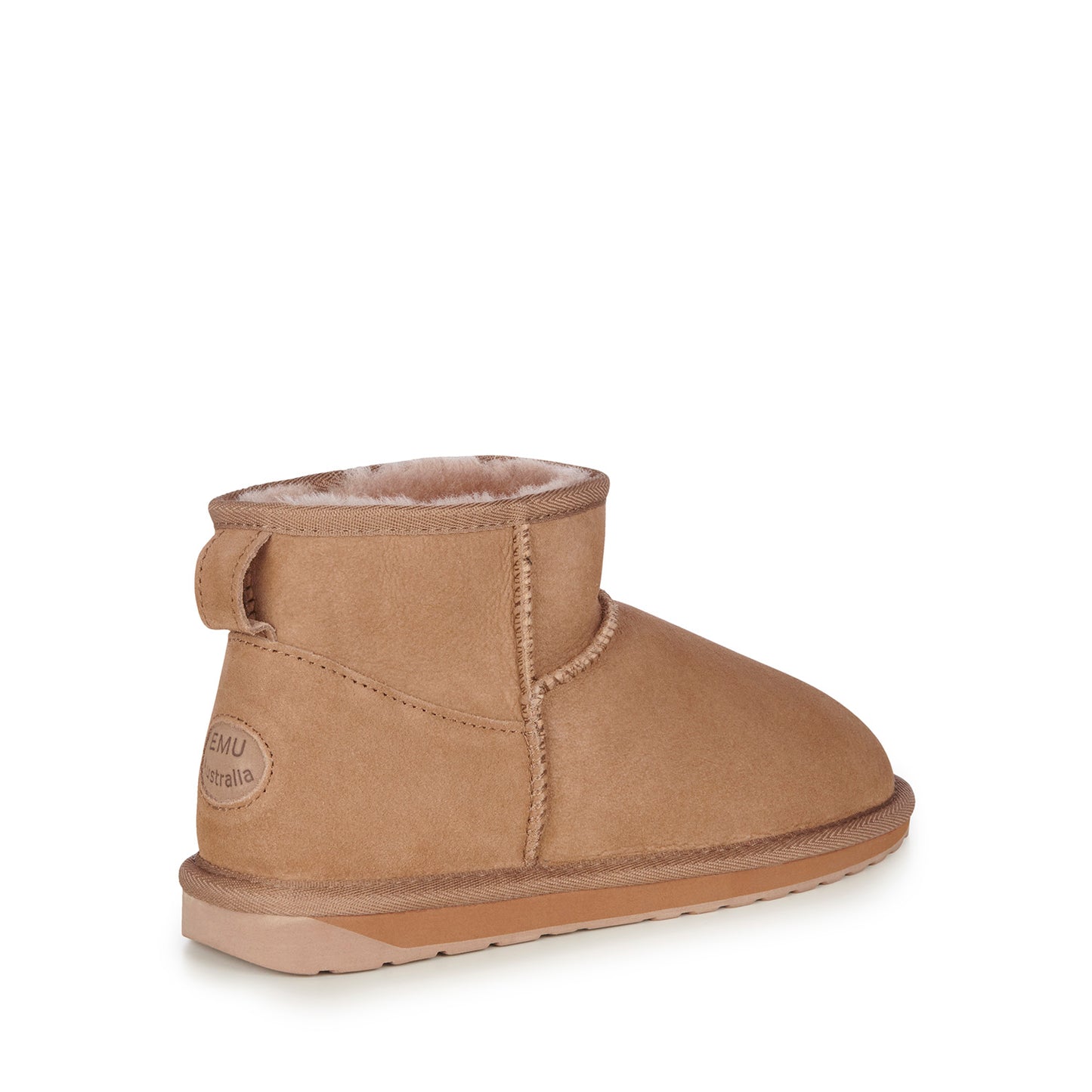 Stinger Micro Camel Water Resistant Sheepskin Ankle Boot