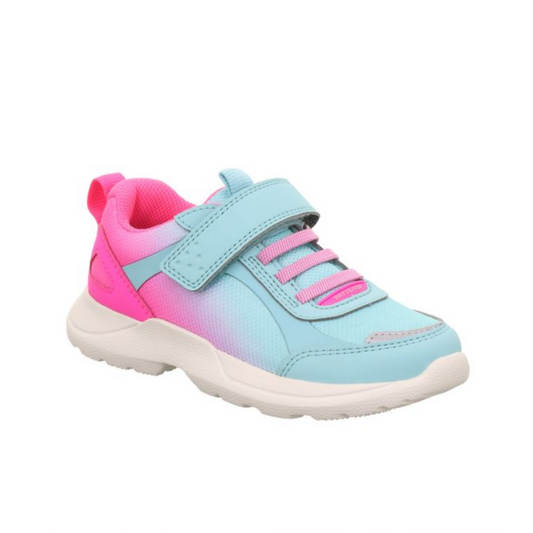 Rush Girlls Trainer Pink Turquoise