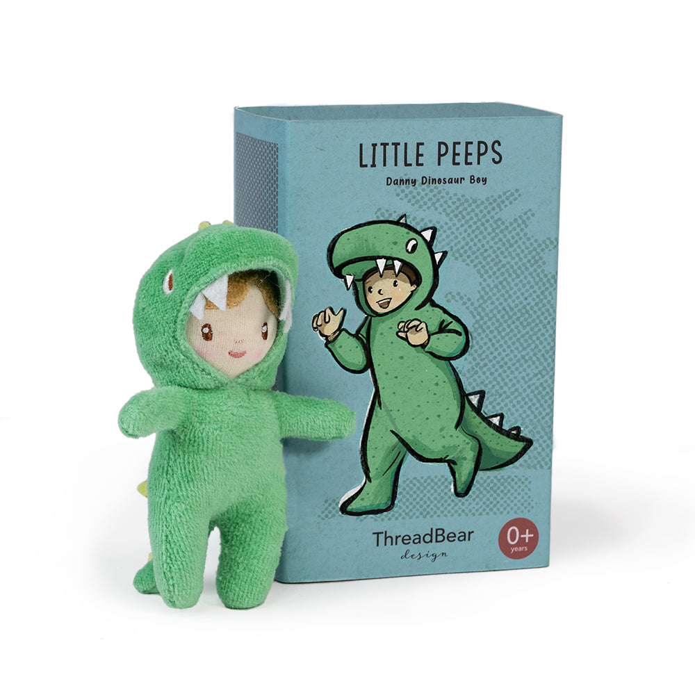Little Peeps Danny Dinosaur Soft Toy Doll