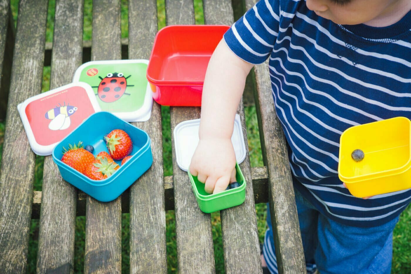 TUM TUM Bugs Nesting Snack Pots