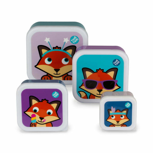 TUM TUM Felicity Fox Nesting Snack Pots