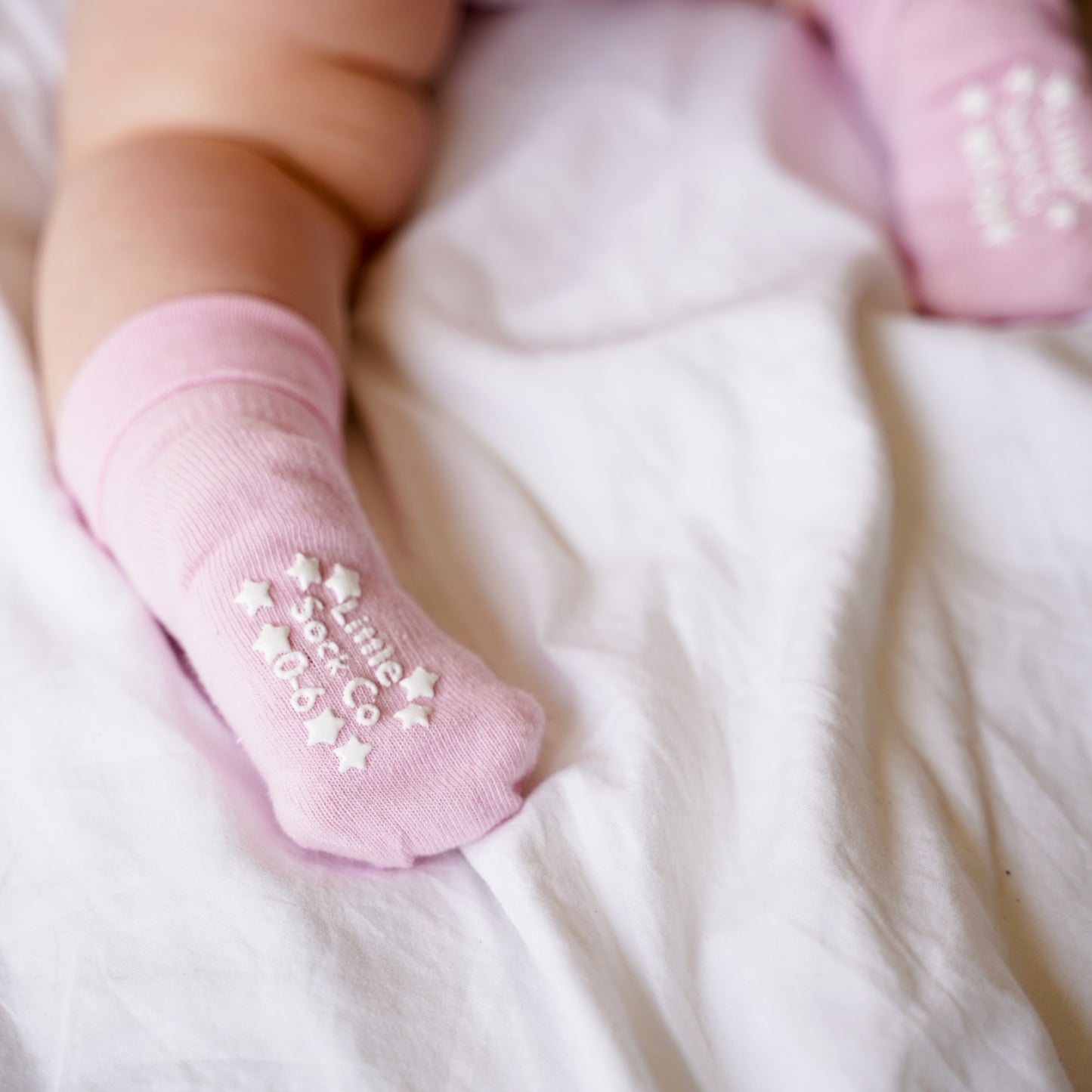Non Slip Stay On Fairytale Pink Original Socks