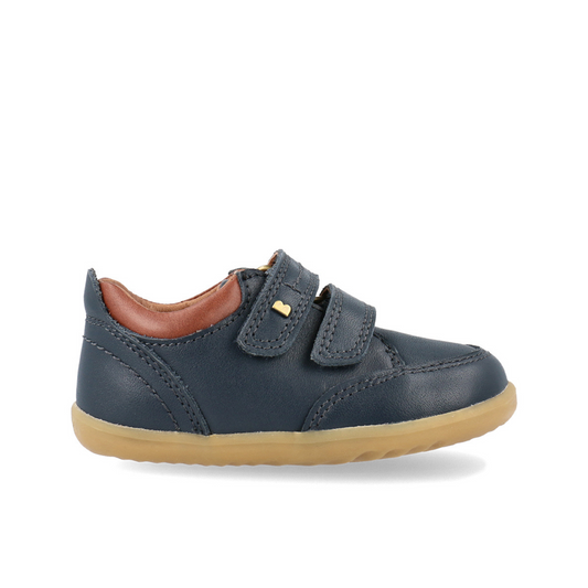 SU Timber Low Navy Leather First Shoe