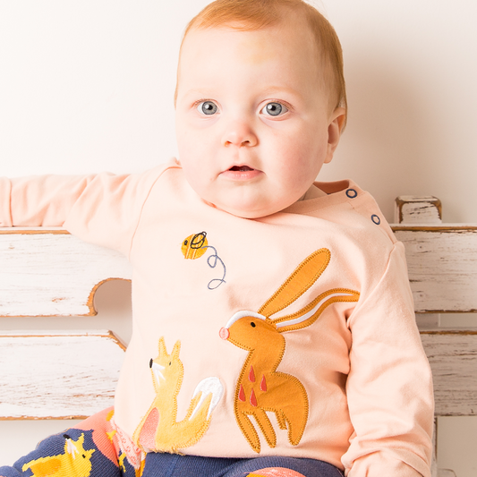 Meadow Farmyard Friends Long Sleeve Top