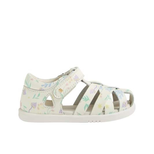 IW Tropicana II Water Safe Leather Sandal in White Floral