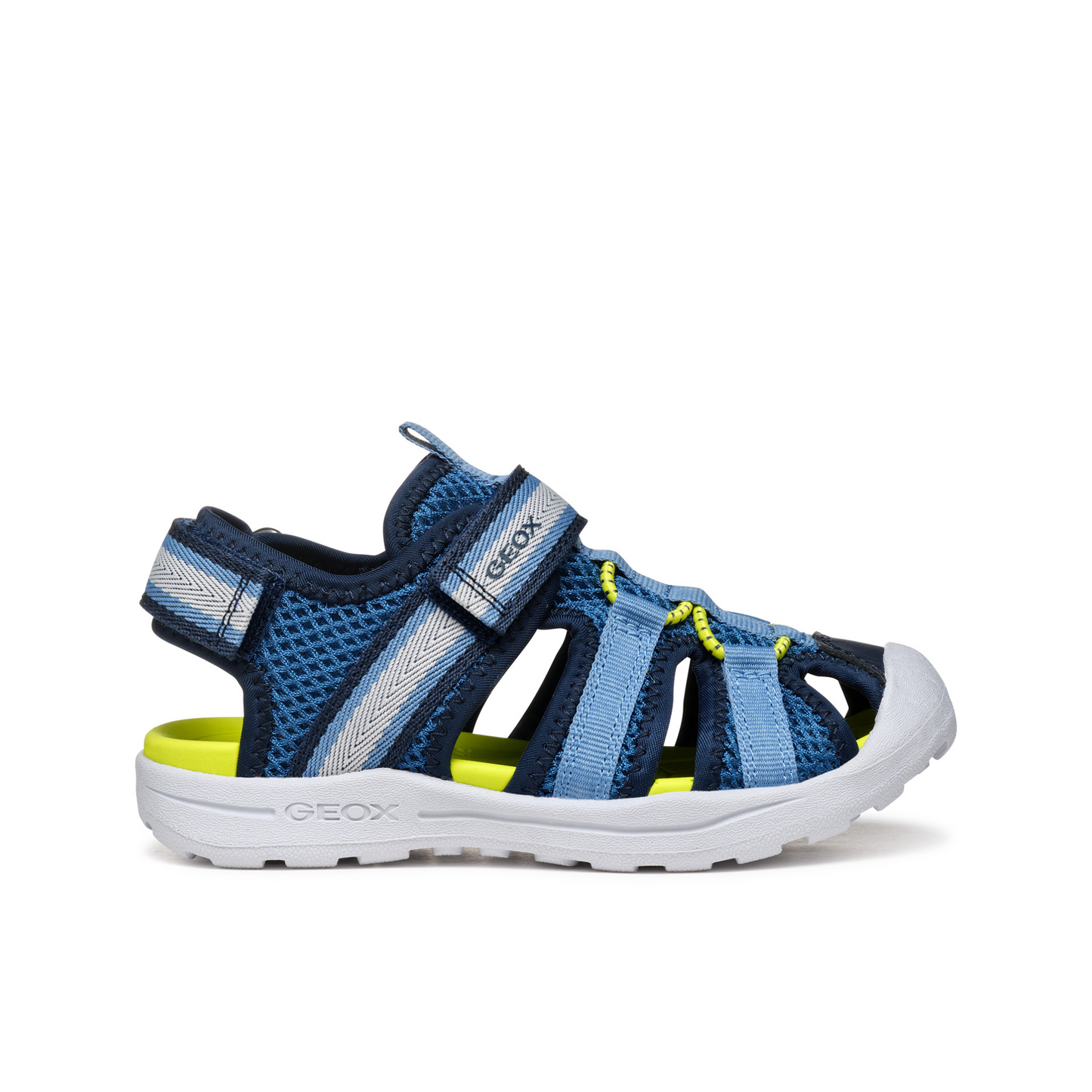 Junior Vaniett Water Safe Boy's Navy/Light Blue Sandal