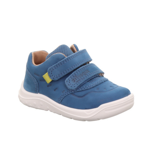 Whaley Blue Nubuk Leather Casual Shoe