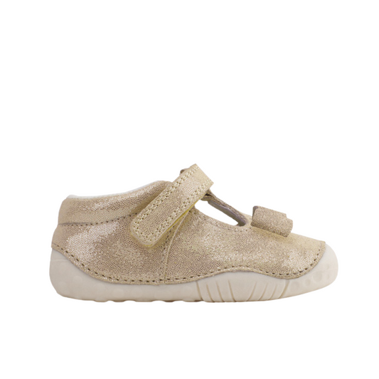 Wiggle Nubuk Pale Gold Pre-walker Shoe