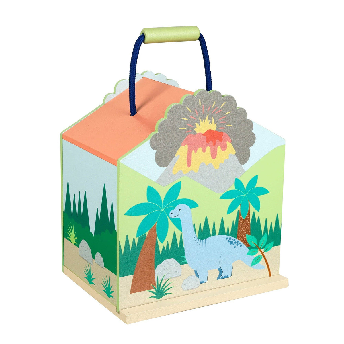 Wooden Dinosaur Play Set