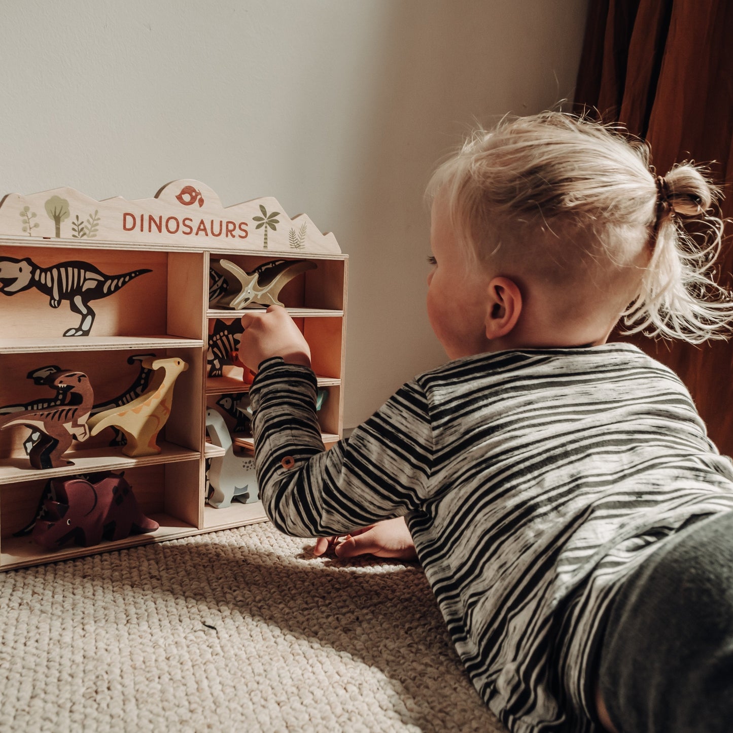 Wooden Dinosaur Brontosaurus