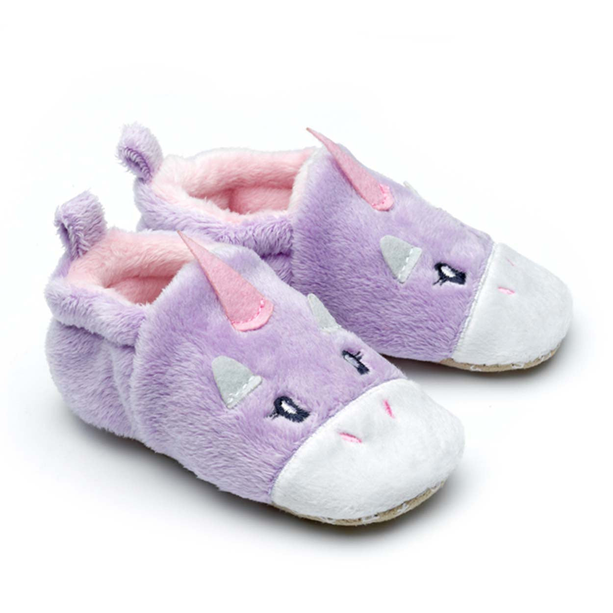 Rainbow Unicorn Baby Slippers