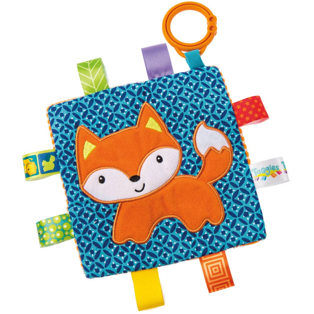 Mary Meyer Taggies Fox Crinkle Me Baby Book Toy
