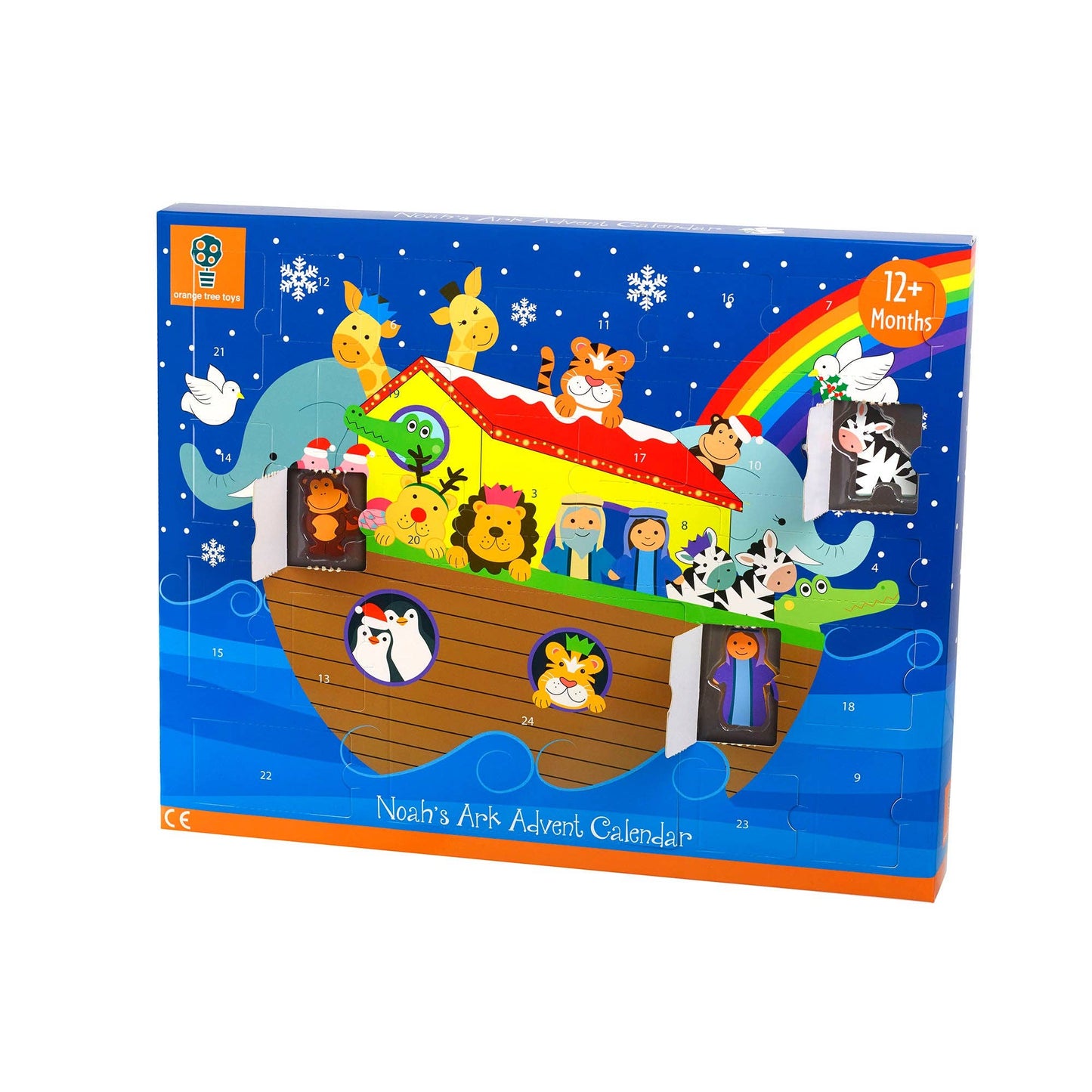 Wooden Advent Calendar - Noahs Ark