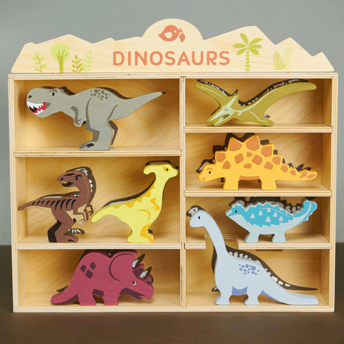 Wooden Dinosaur Stegosaurus