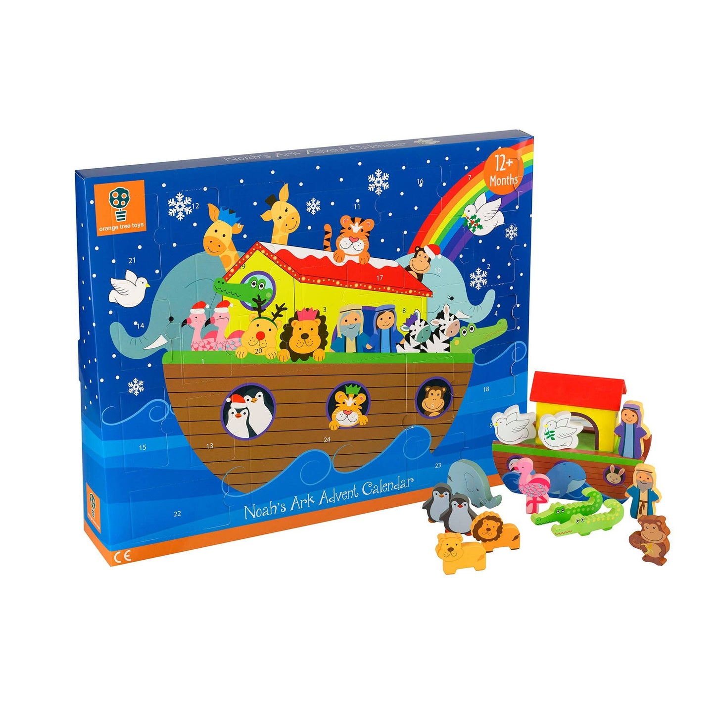 Wooden Advent Calendar - Noahs Ark