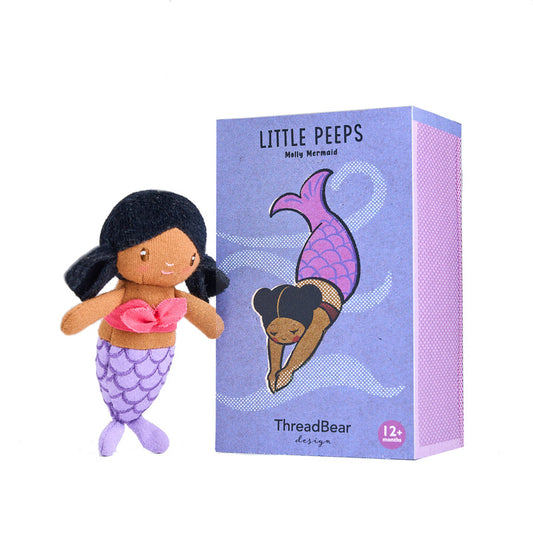 Little Peeps Molly Mermaid Soft Toy Doll