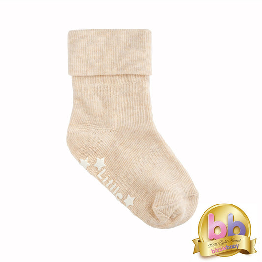 Oatmeal Original Non Slip Stay On Socks