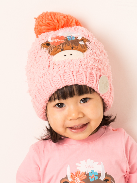 Bonnie The Highland Cow Bobble Hat