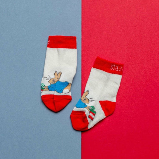 Festive Peter Rabbit Socks