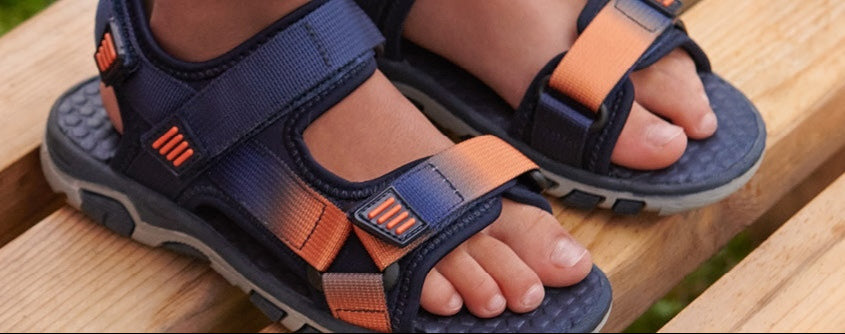 Trekker Textile Boys Open Toe Water Safe Sandal