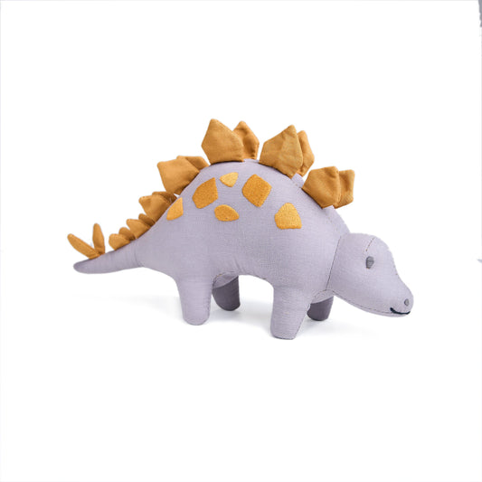 Steggy The Linen Dinosaur Soft Toy