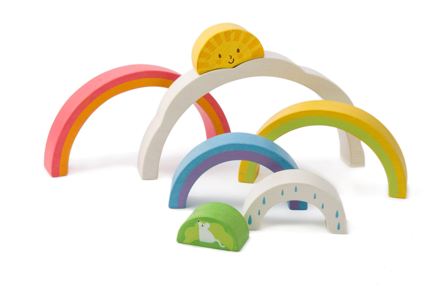 Rainbow Tunnel Stacking Toy